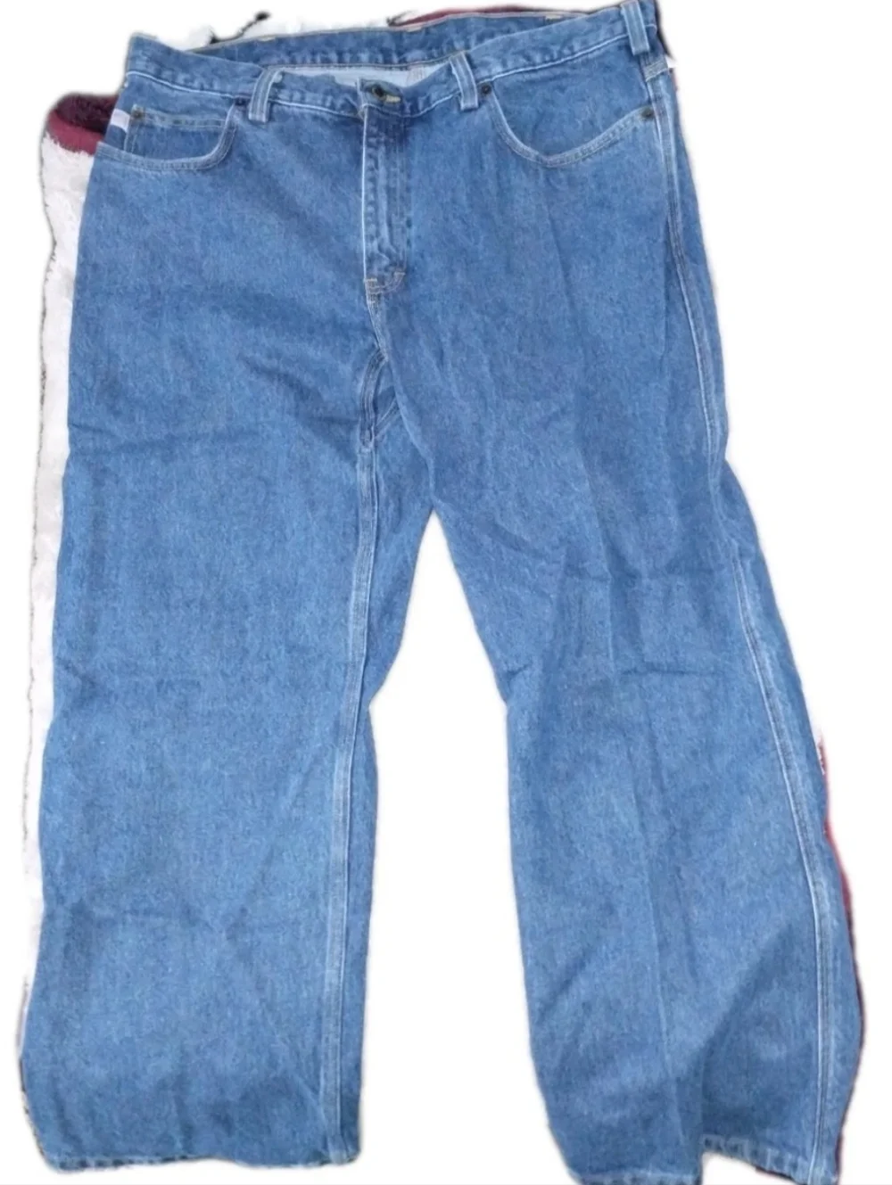 Men's Blue Denim Jeans 40x30 Made In The USA